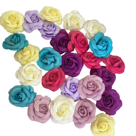 ARTIFICIAL ROSE FLOWER 6 PIECES