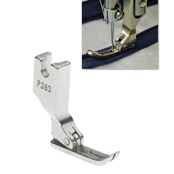 INDUSTRIAL NARROW ZIPPER FOOT DOUBLE TOE P363