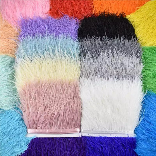 OSTRICH FEATHER LONG 13-15CM