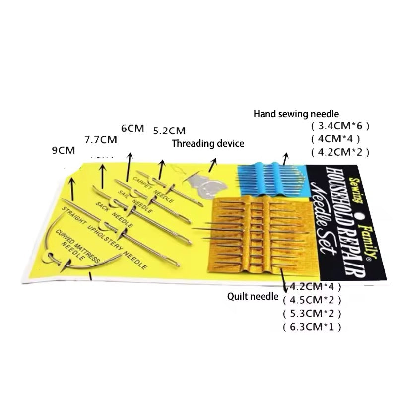 HOUSEHOLD REPAIR NEEDLE SET