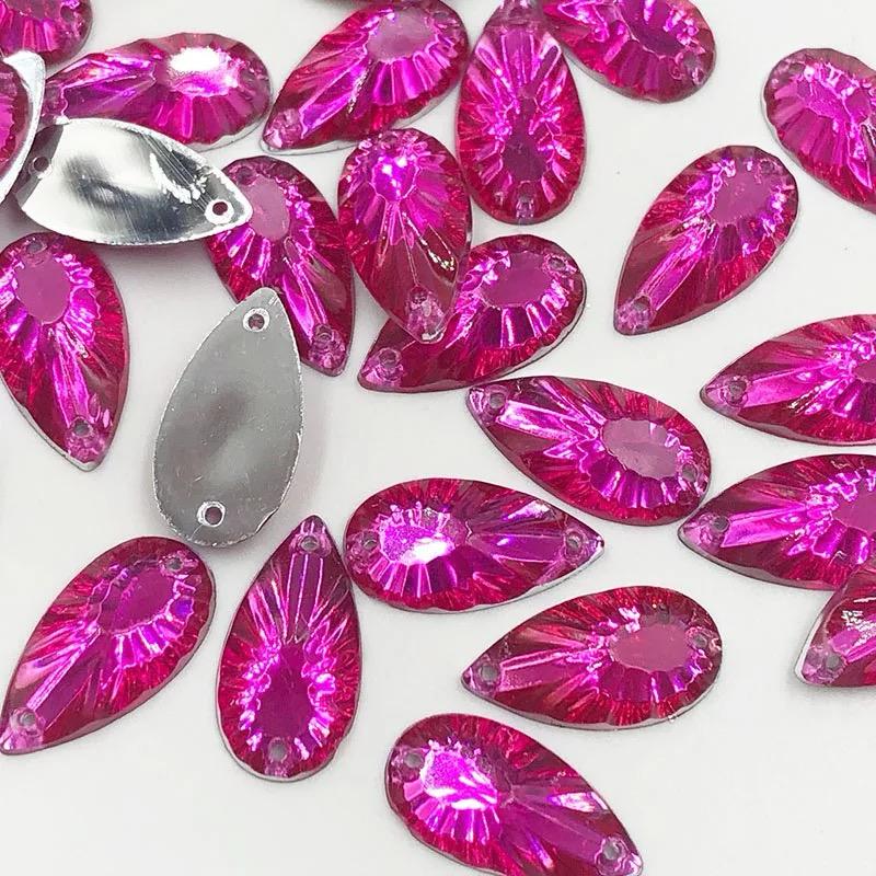 TEARDROP TEXTURED RESIN CRYSTAL