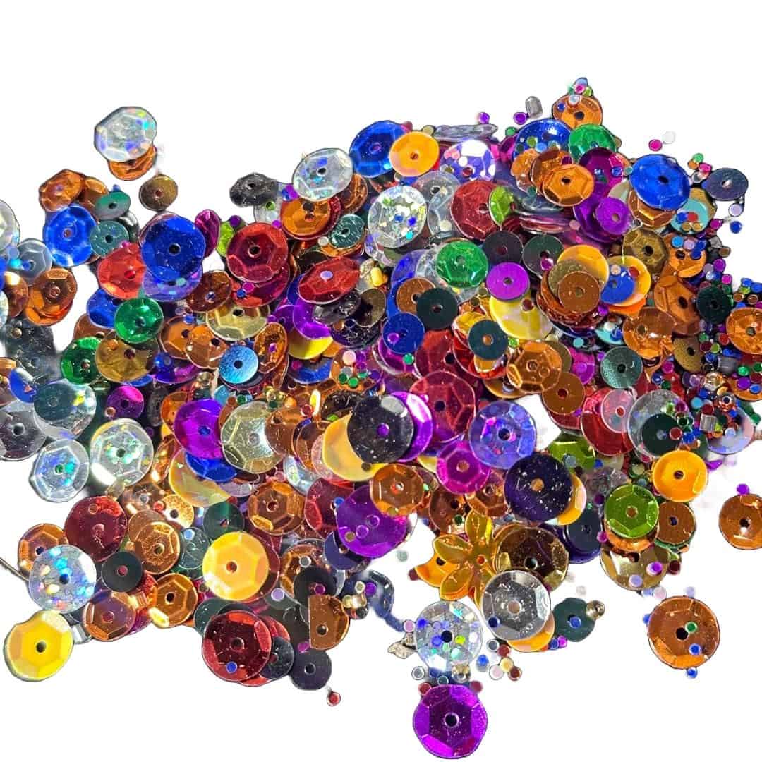 MIXED COLOR SEQUIN